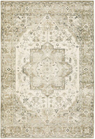Oriental Weavers Savoy 28108 Green and Ivory